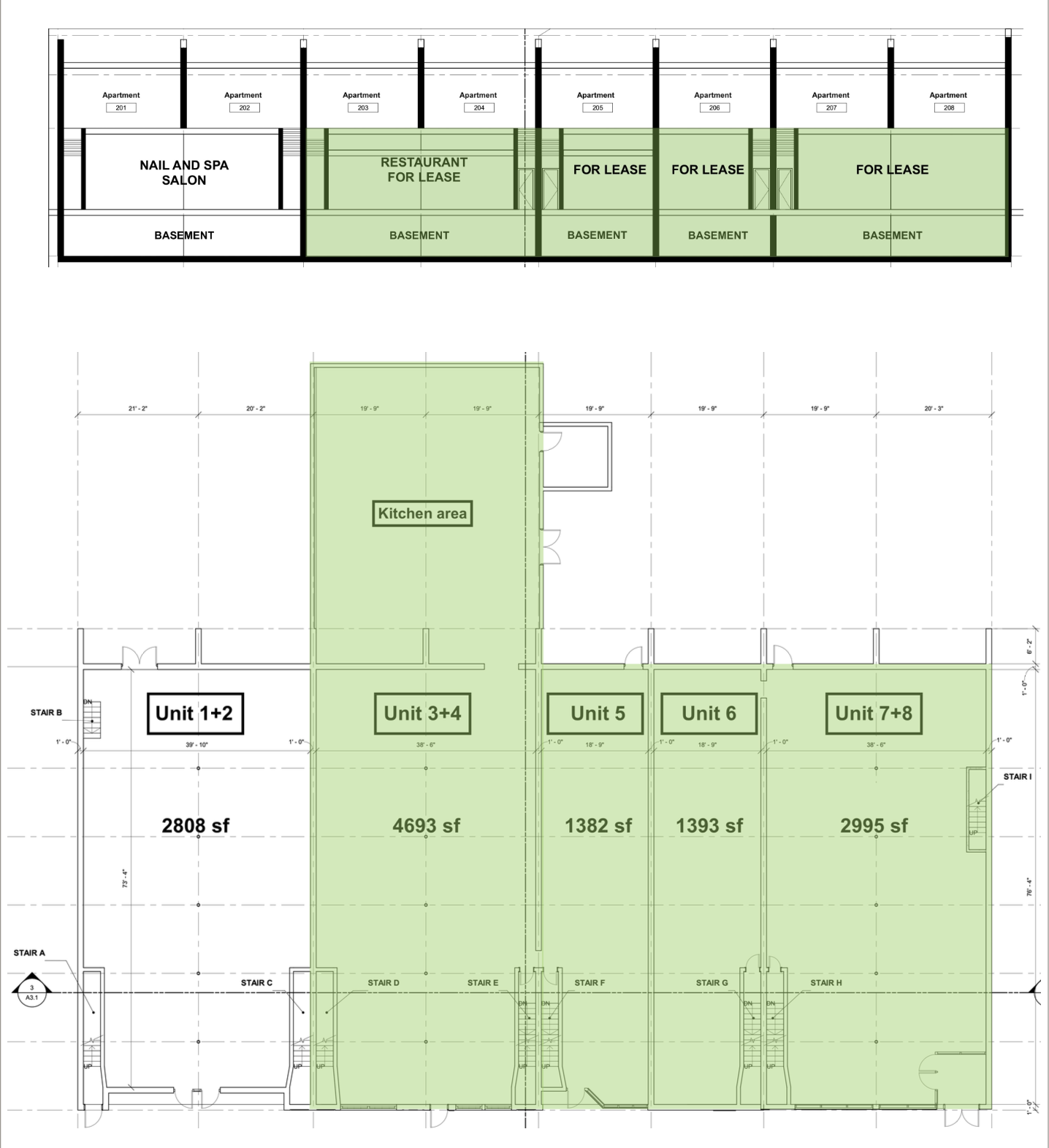Ground Floor Plan for Lease